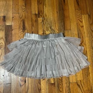 Divided by H&M grey tulle skirt